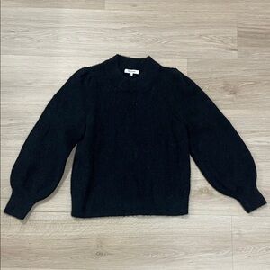 Madewell Classic Black Turtleneck Sweater